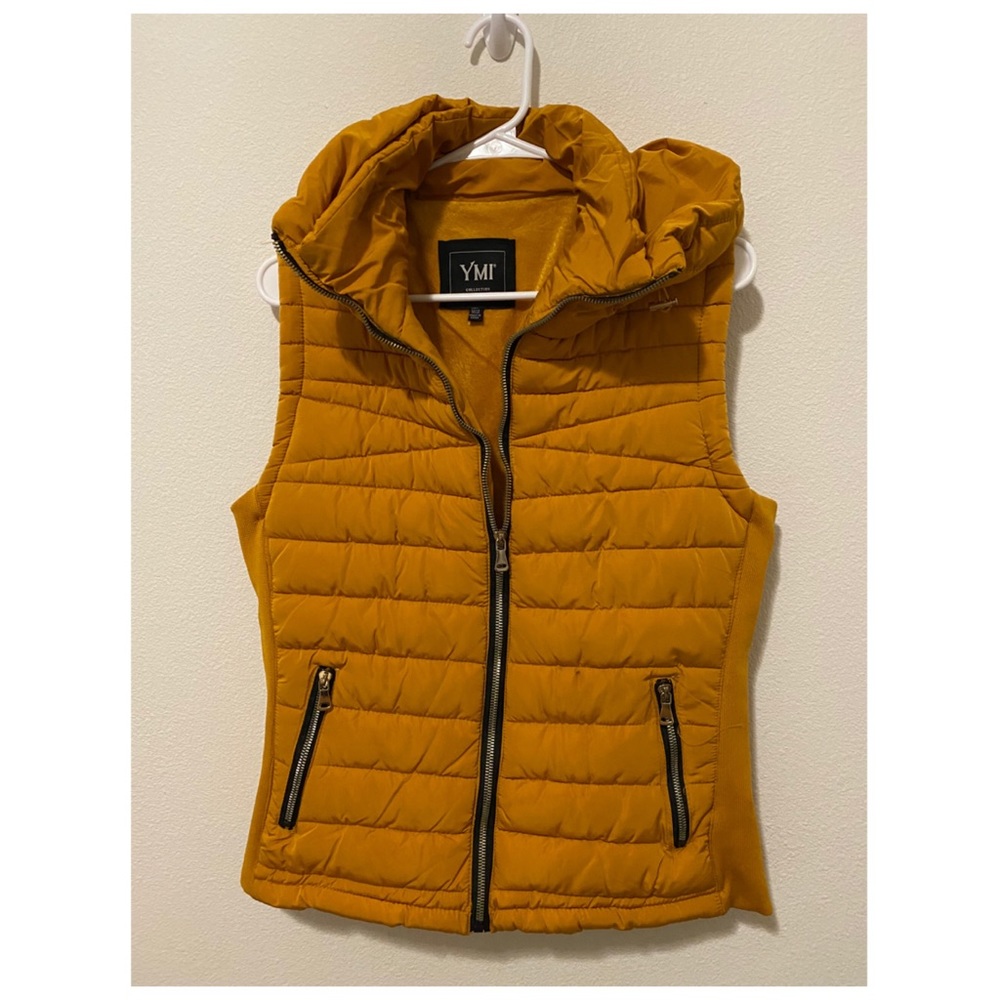 Mustard Yellow Fall Vest